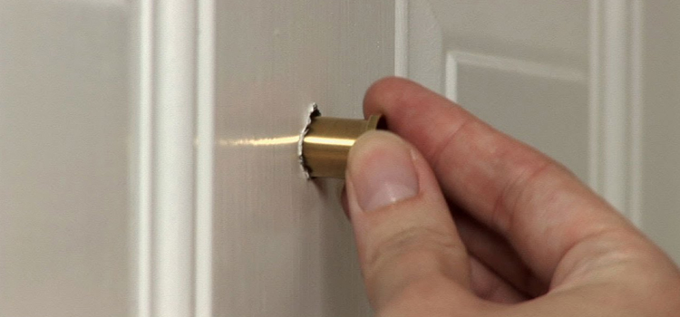peephole door repair in Innisfil